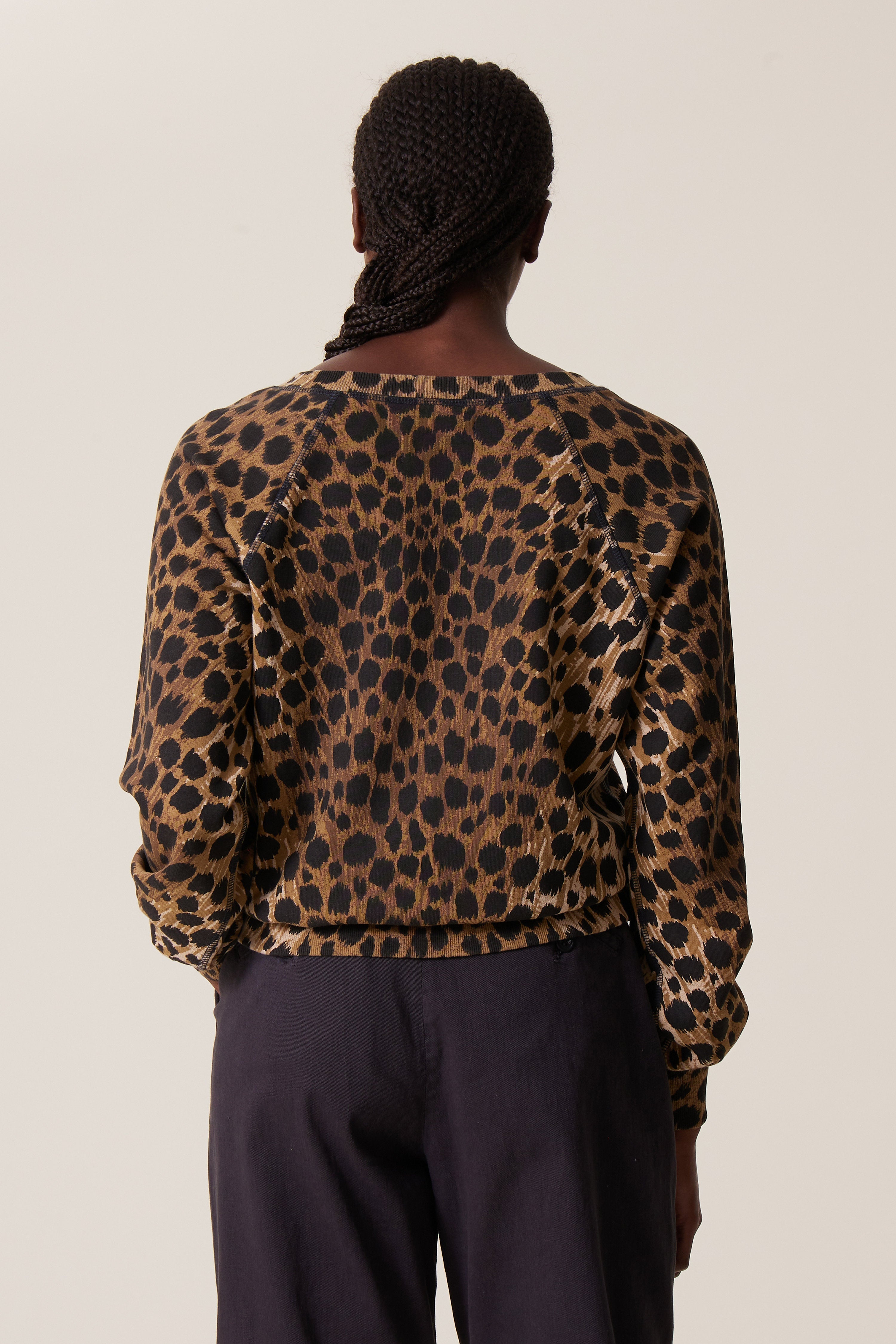 Shiva Pnthr Sweatshirt - Beige