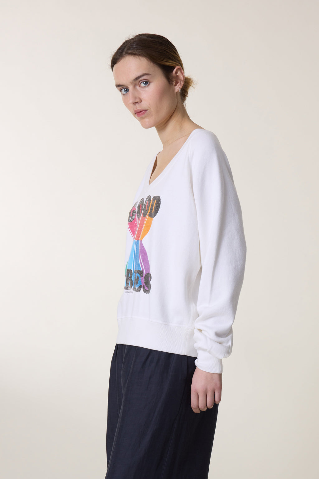 Shiva Vibes Sweatshirt - White