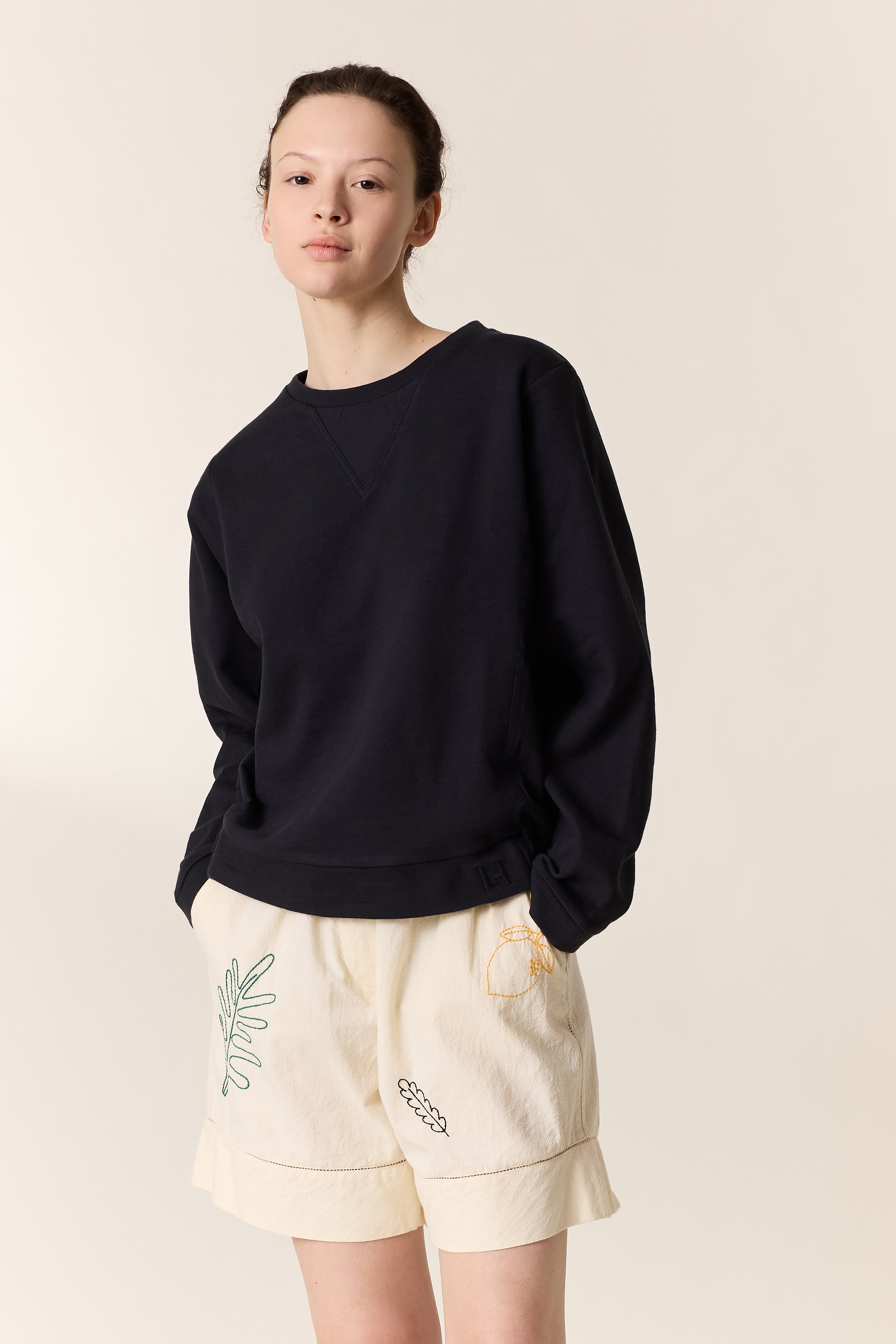 Sudadera Lisa Azúcar