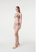 Silvio Triangle Bikini Top - Blue