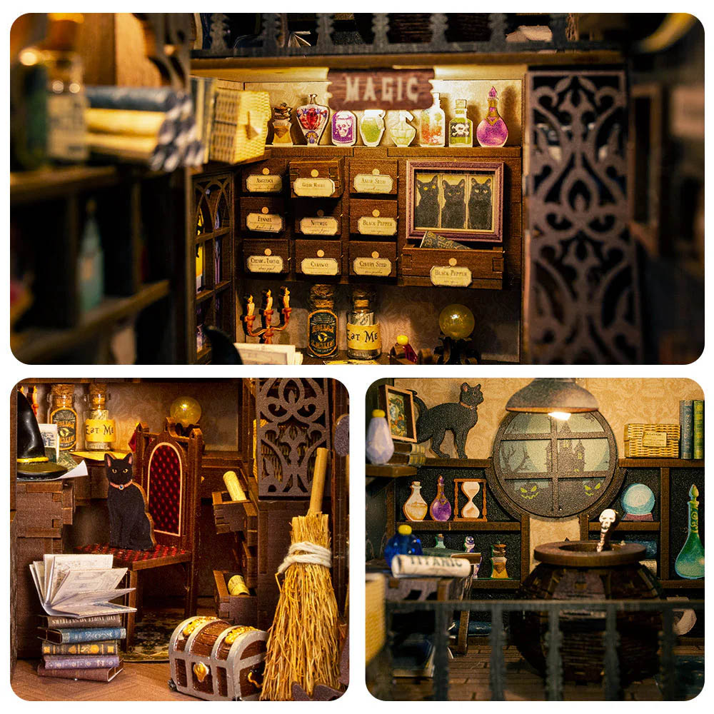 Book Nook - Le Pharmacien Magique