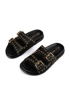 Mules eléctricas magnéticas - Negro