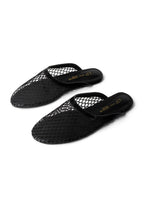 Santorini Steps Flat Shoes - Black