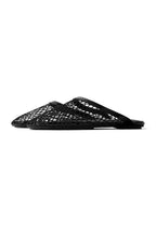 Santorini Steps Flat Shoes - Black
