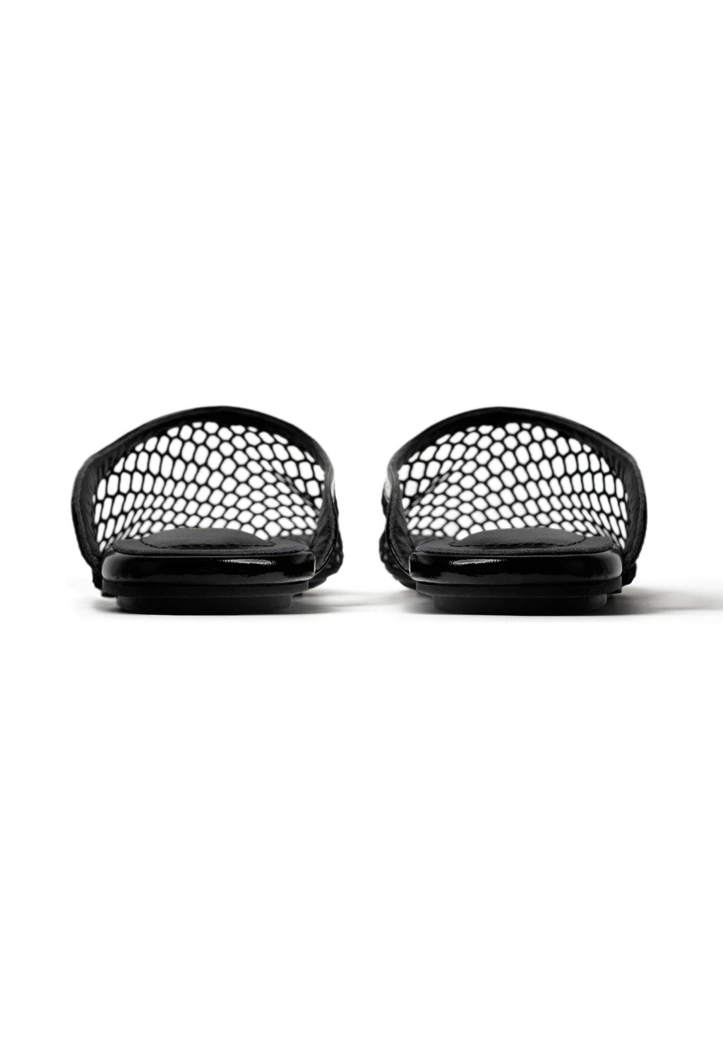 Santorini Steps Flat Shoes - Black