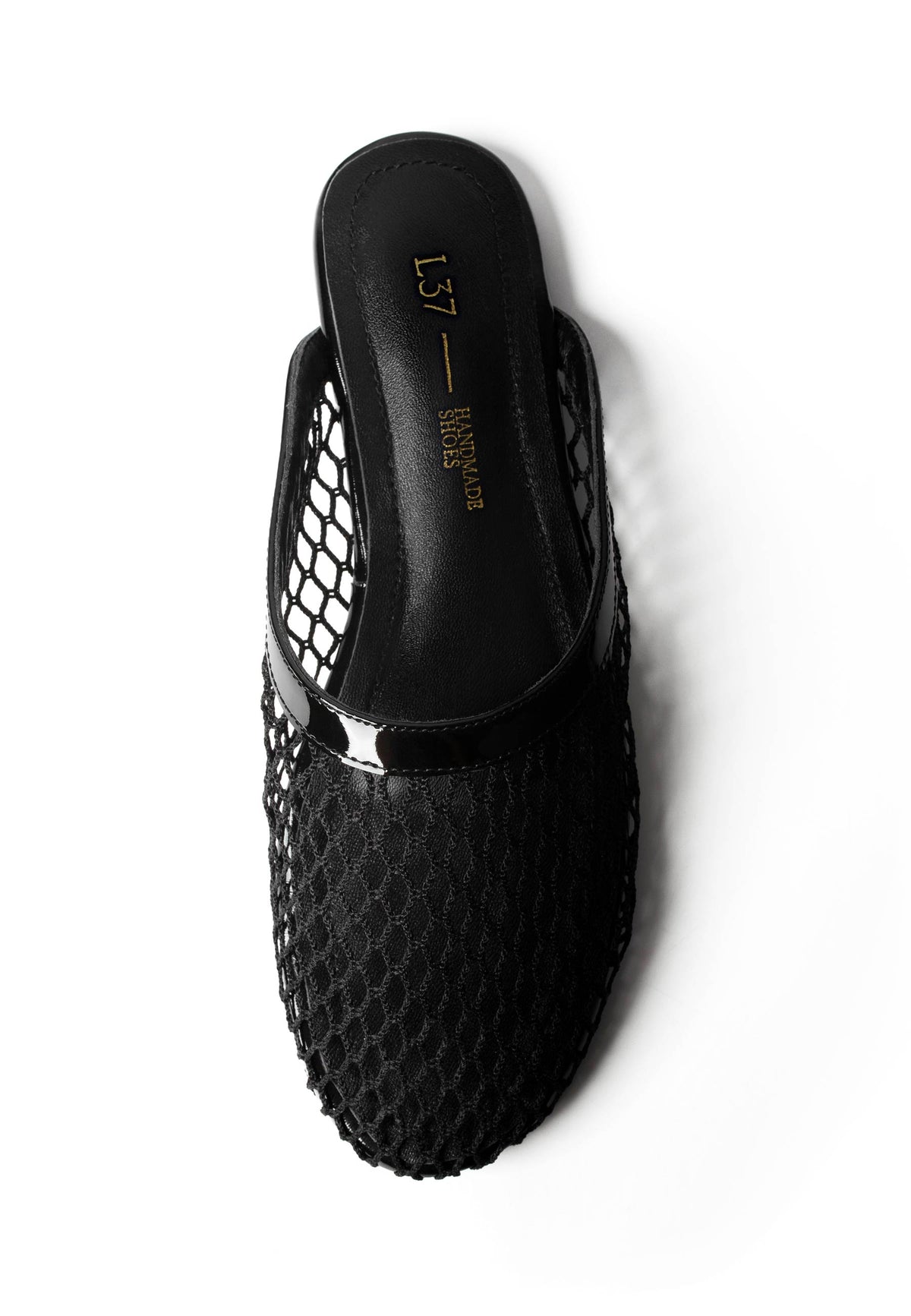 Santorini Steps Flat Shoes - Black