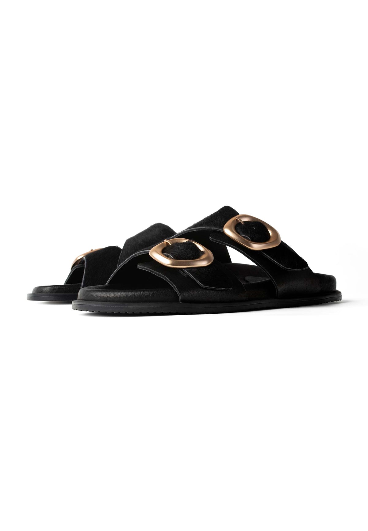 Stay Until Tomorrow Sandals - Black