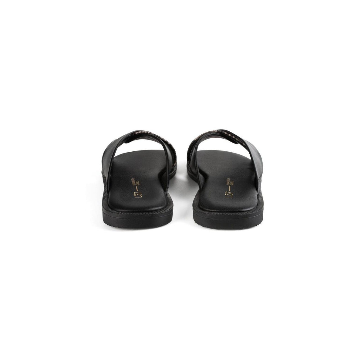 Sandales Ouvertes Victory - Noir