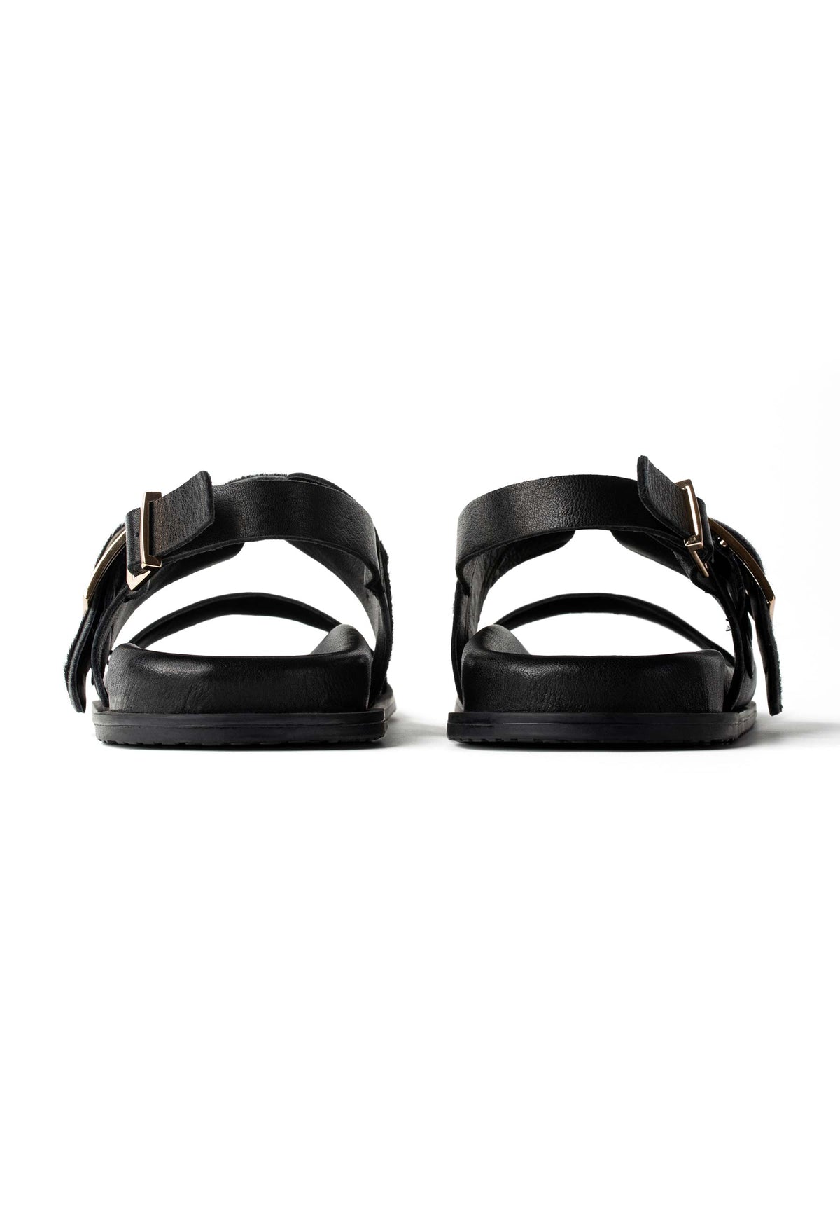 Wild At Golden Hour Sandals - Black