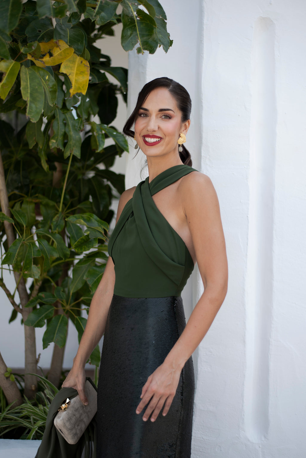 Robe Sabine - Vert