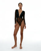 Body Long Sleeve Sade - Noir