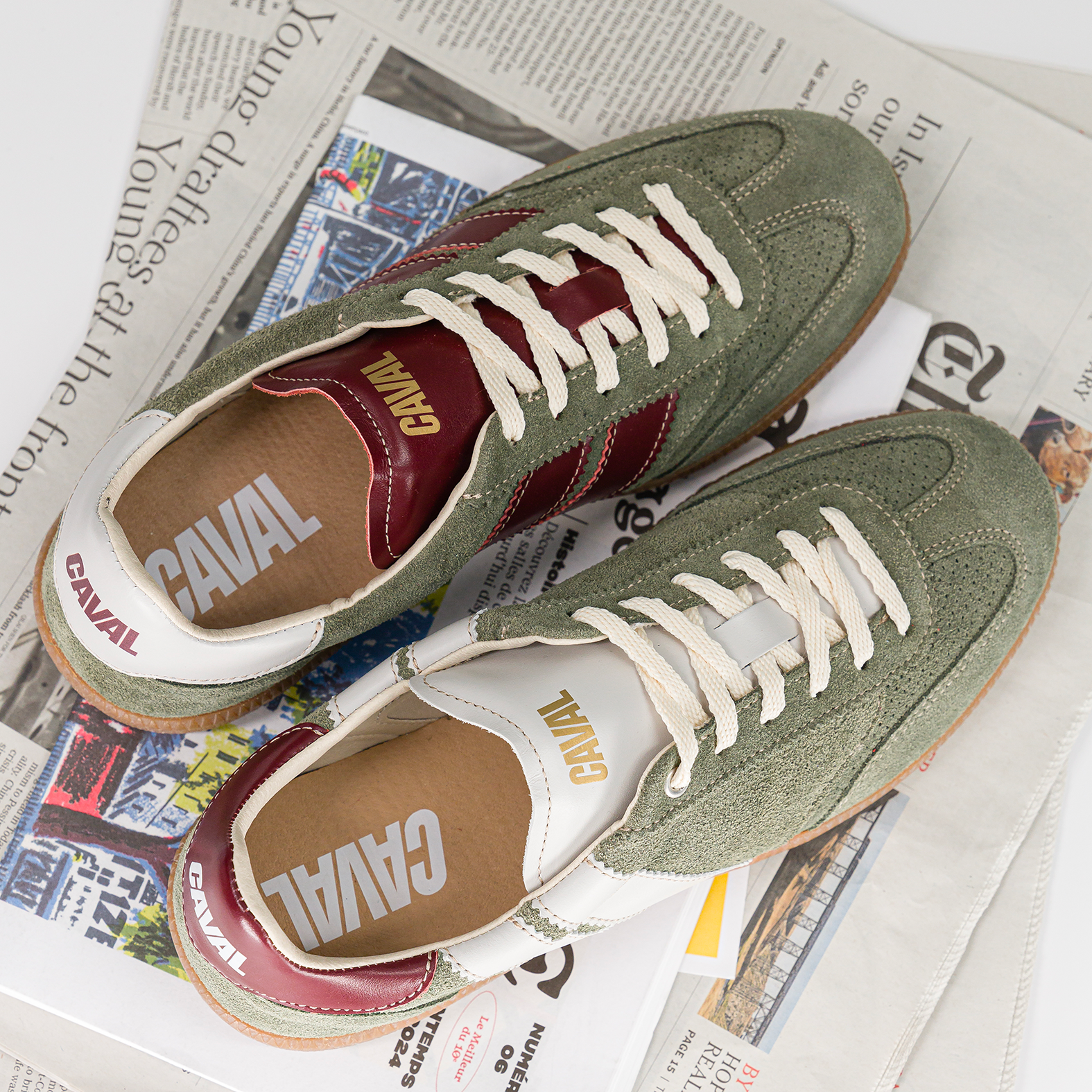 Sage Plum Sneakers