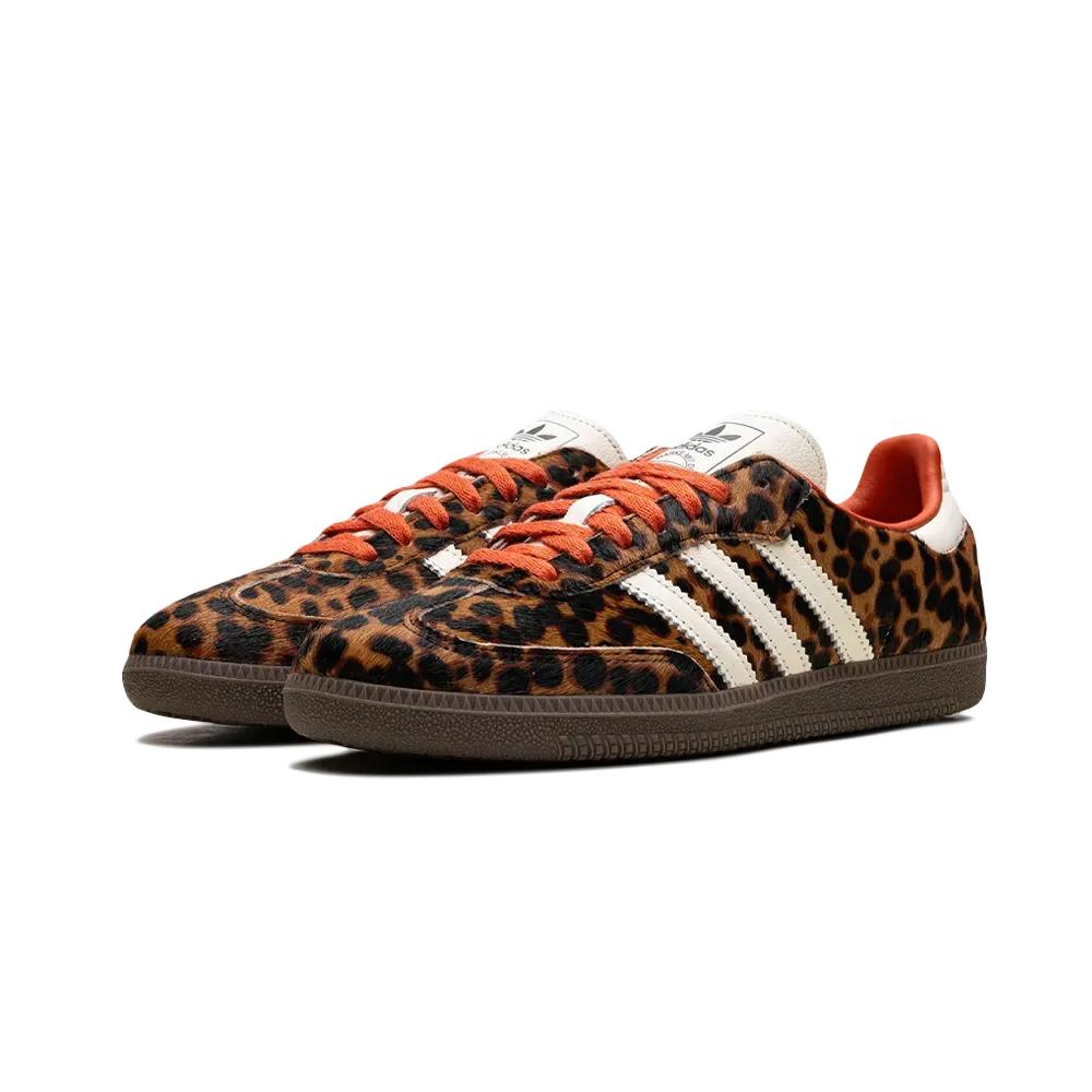 Adidas - Zapatillas Samba Og Preloved Leopardo Rojo - Marrón
