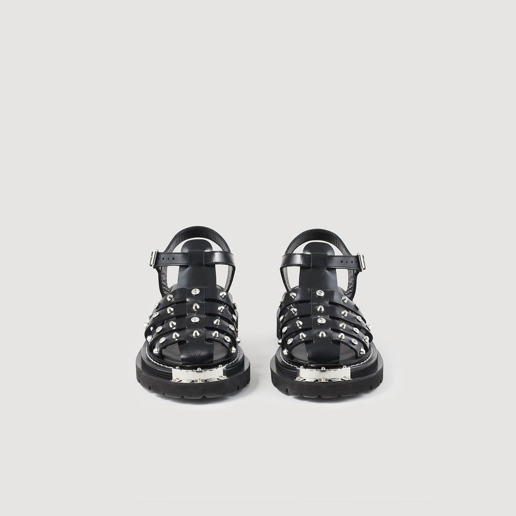 Olys Studded Leather Sandals