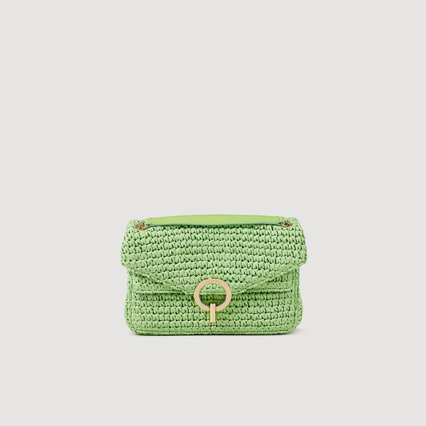 Sandro - Yza Bag In Raffia