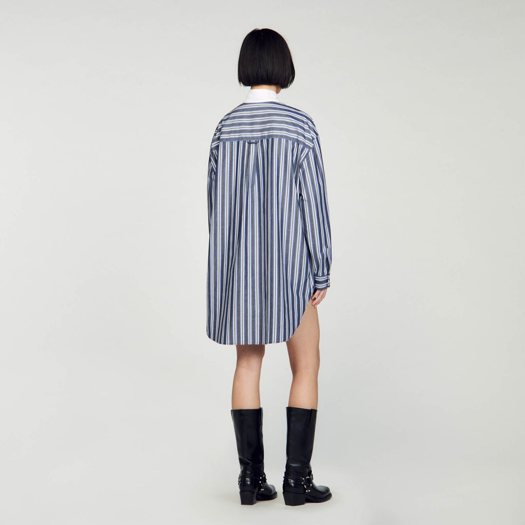 Chemise Oversize À Rayures