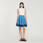Short Denim Skirt