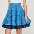 Short Denim Skirt