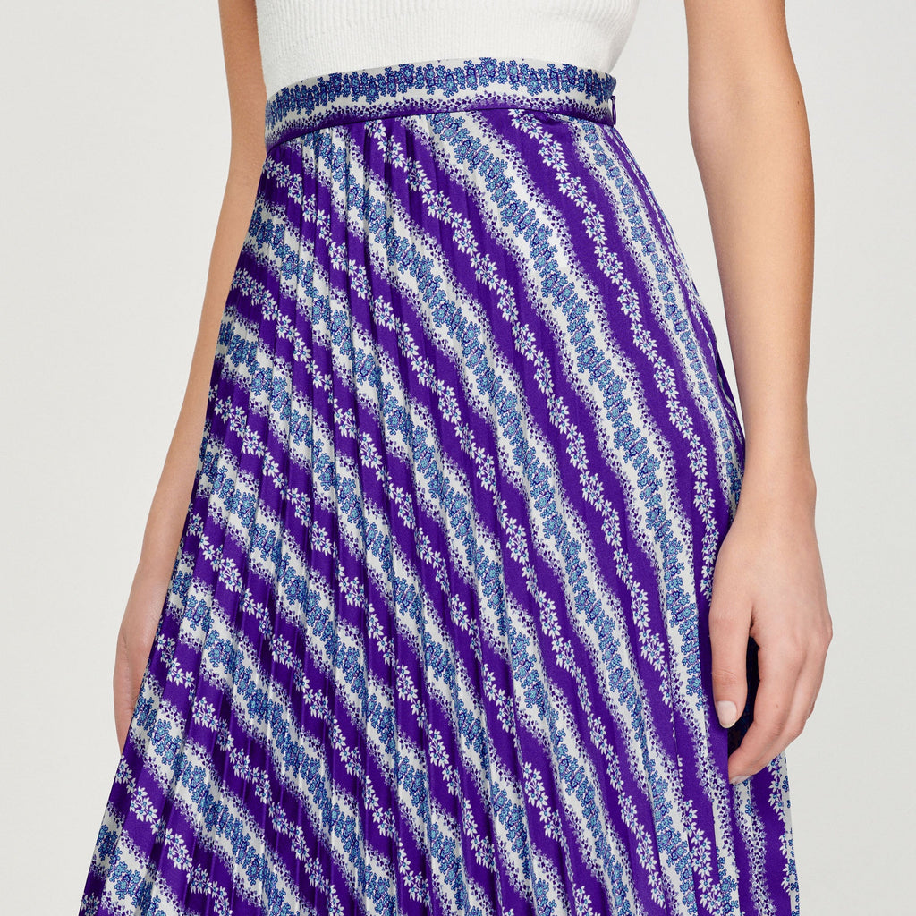Printed Long Skirt