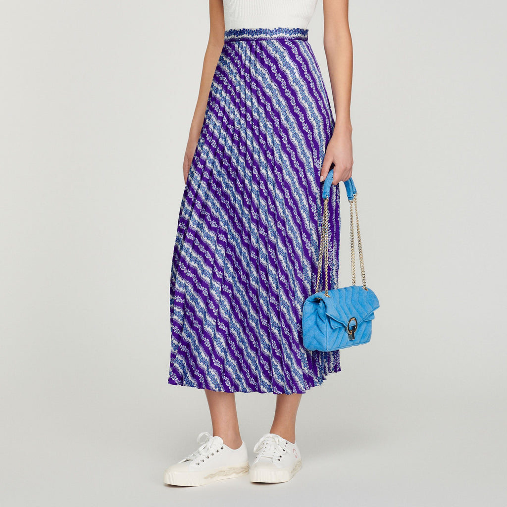Printed Long Skirt