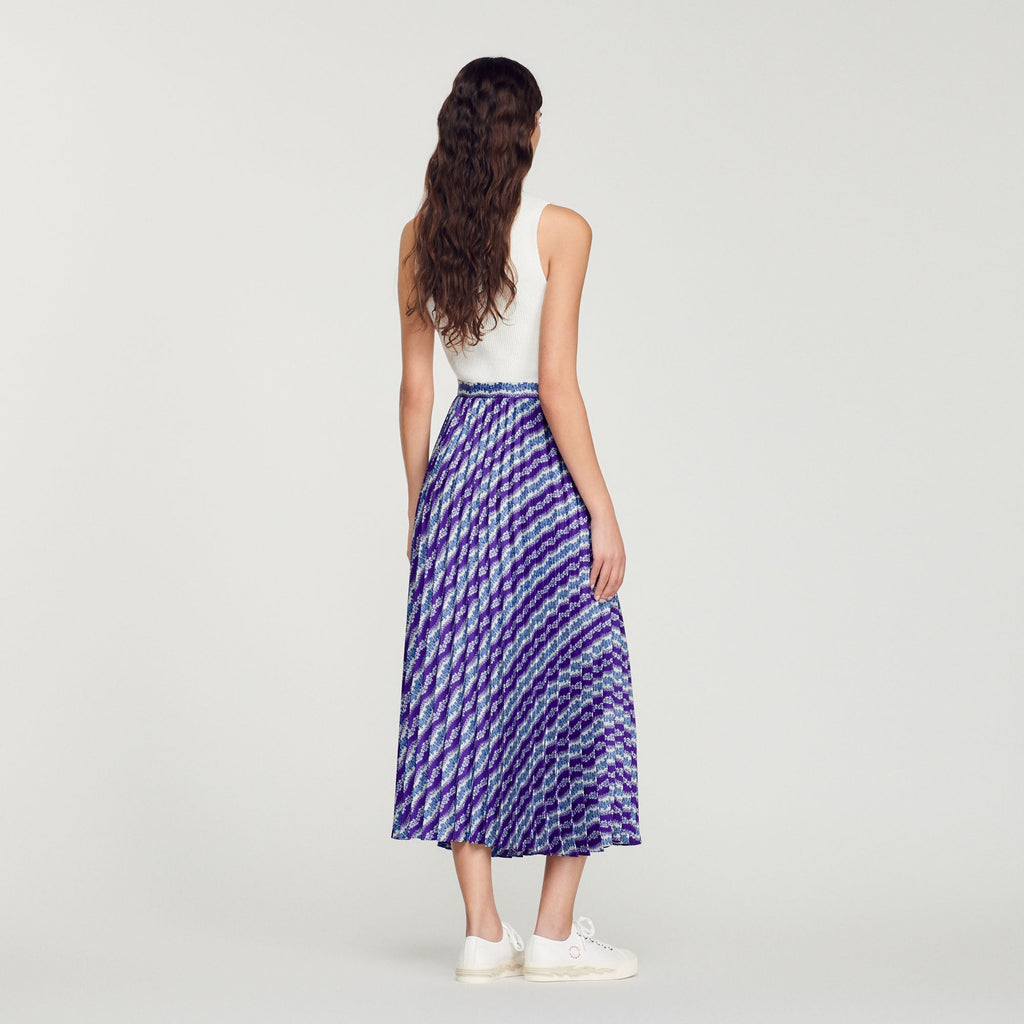 Printed Long Skirt