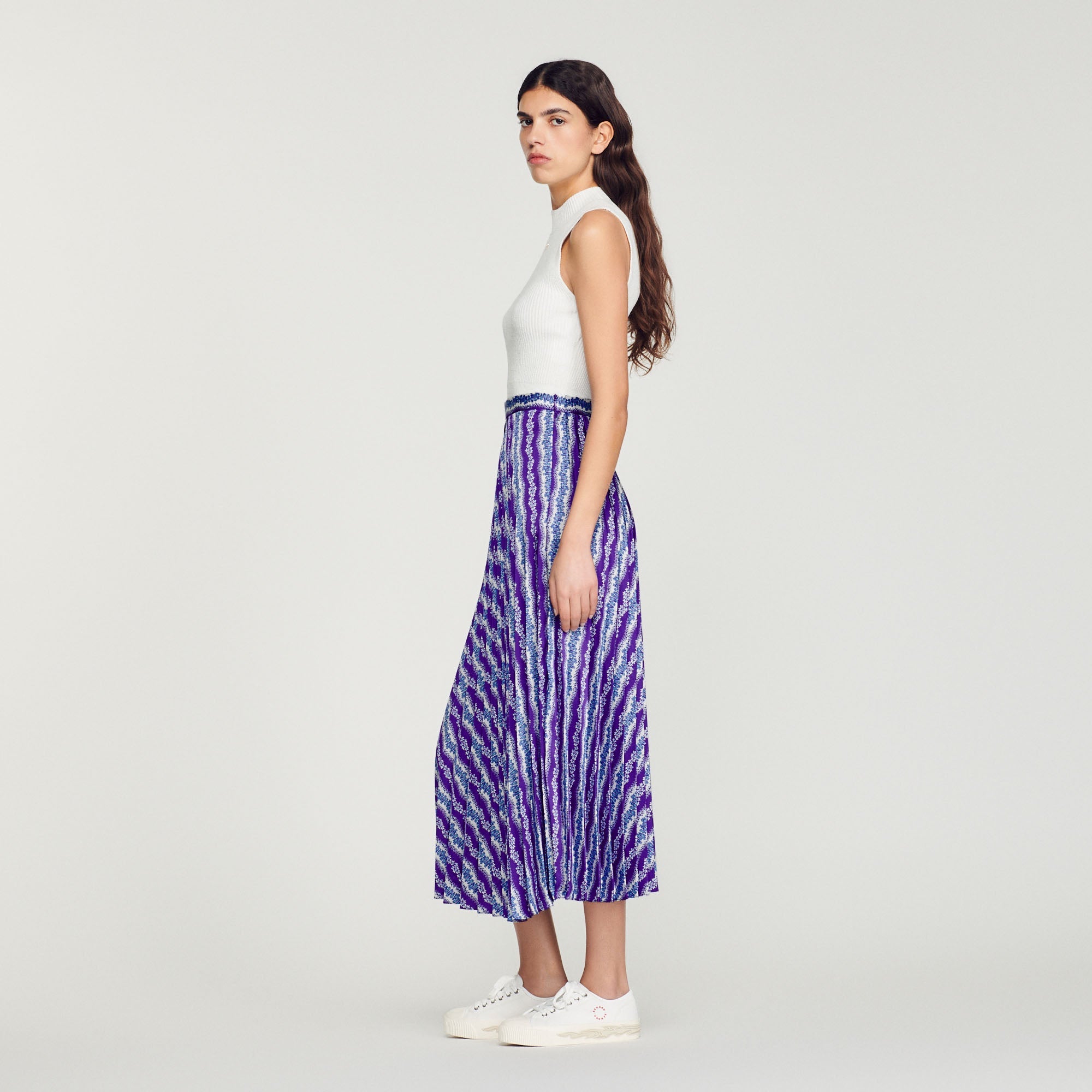 Printed Long Skirt