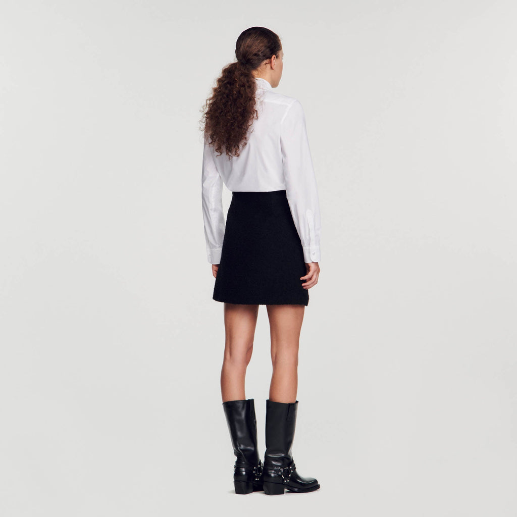 Short Button Skirt