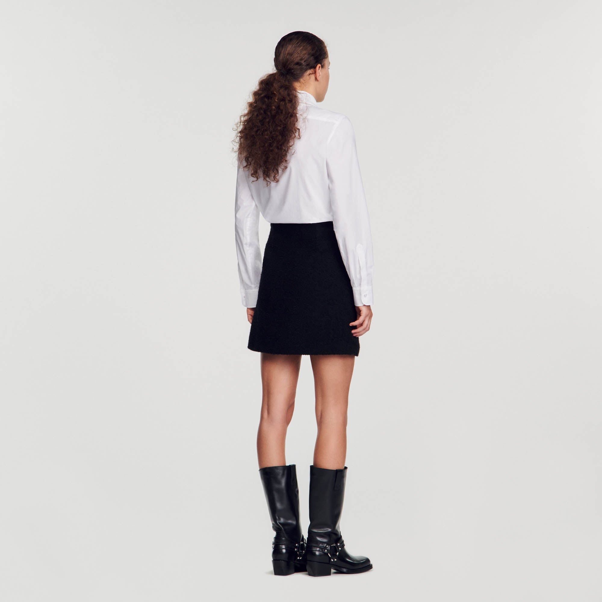 Short Button Skirt