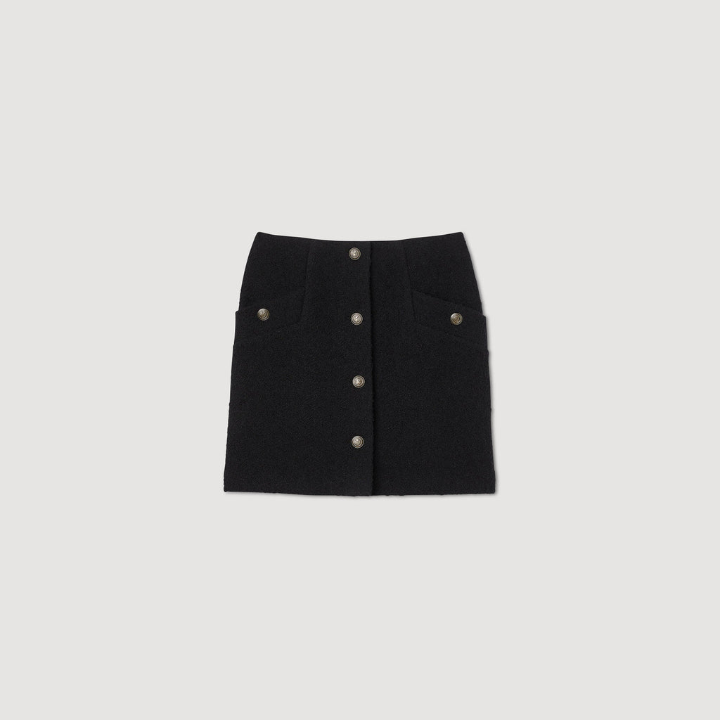 Short Button Skirt
