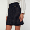 Textured Knit Skirt