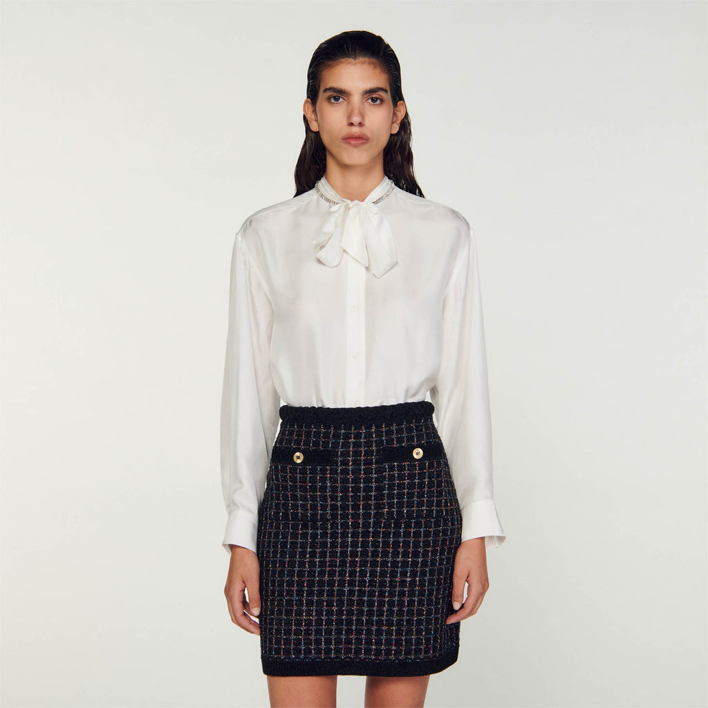 Textured Knit Skirt