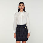 Textured Knit Skirt