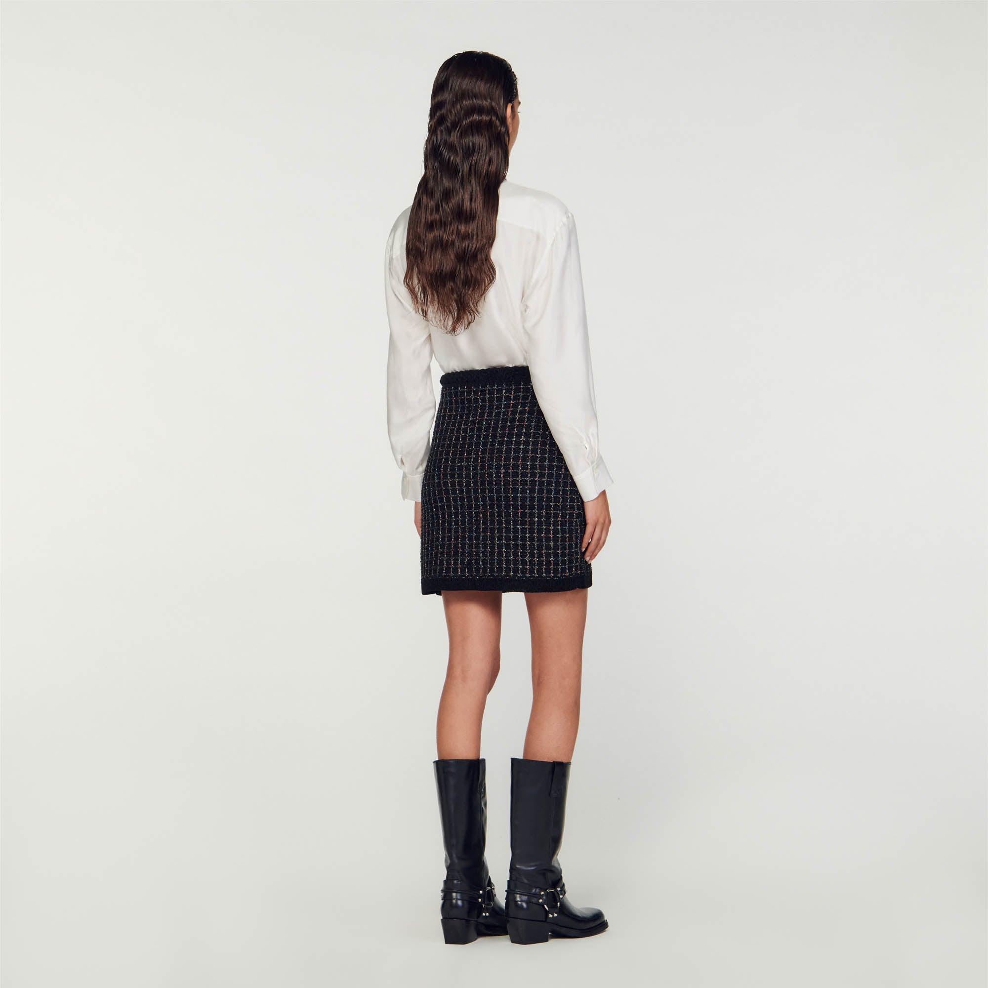 Textured Knit Skirt