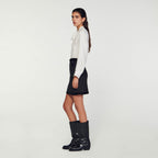 Textured Knit Skirt