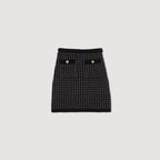 Textured Knit Skirt