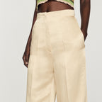 Pantalones de talle alto