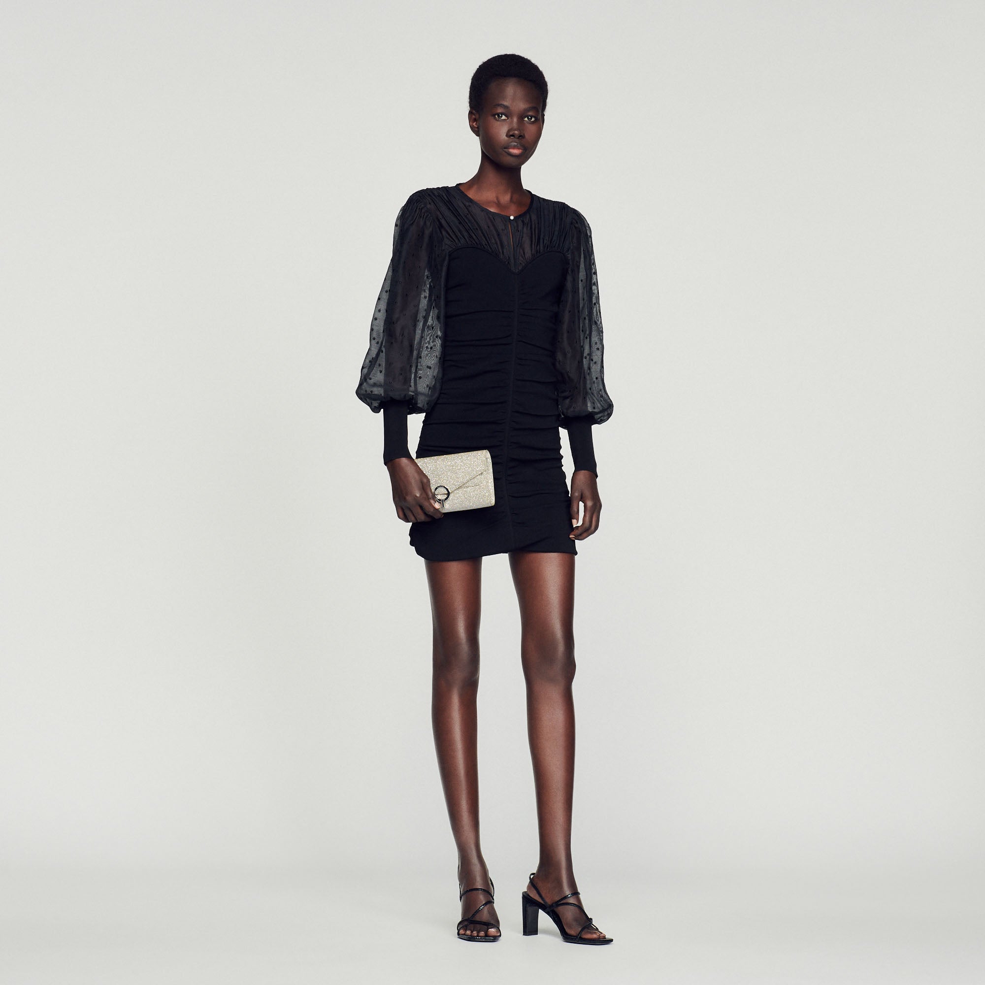 Short Dress with Bustier Effect