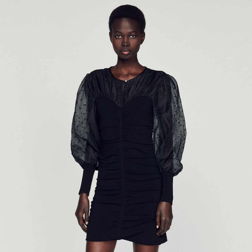 Short Dress with Bustier Effect