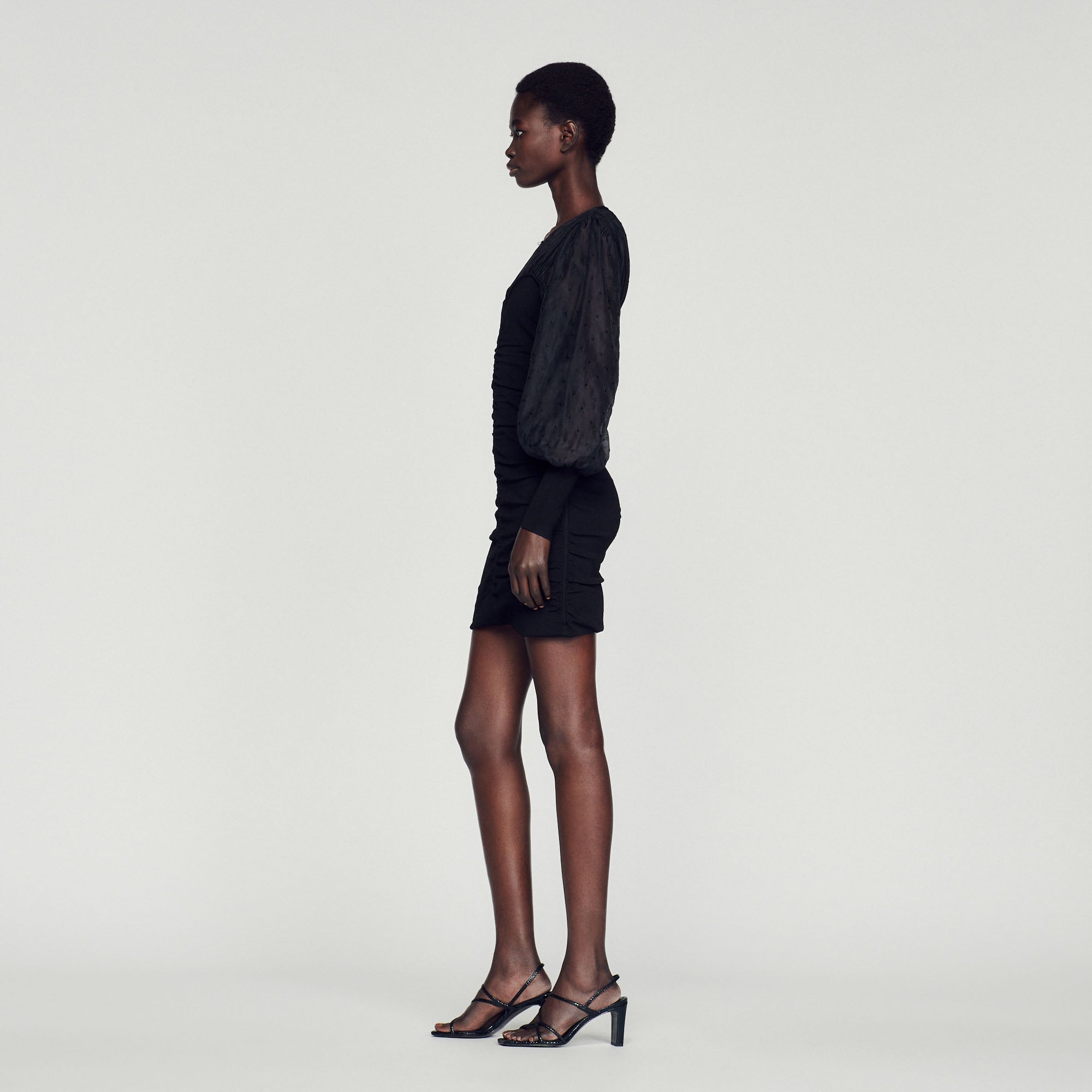 Short Dress with Bustier Effect
