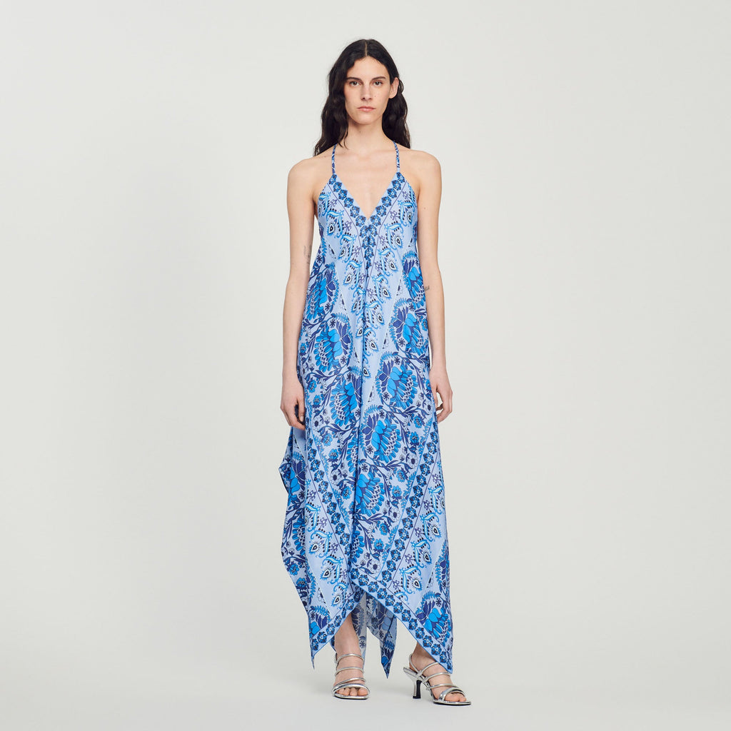 Asymmetric Long Dress
