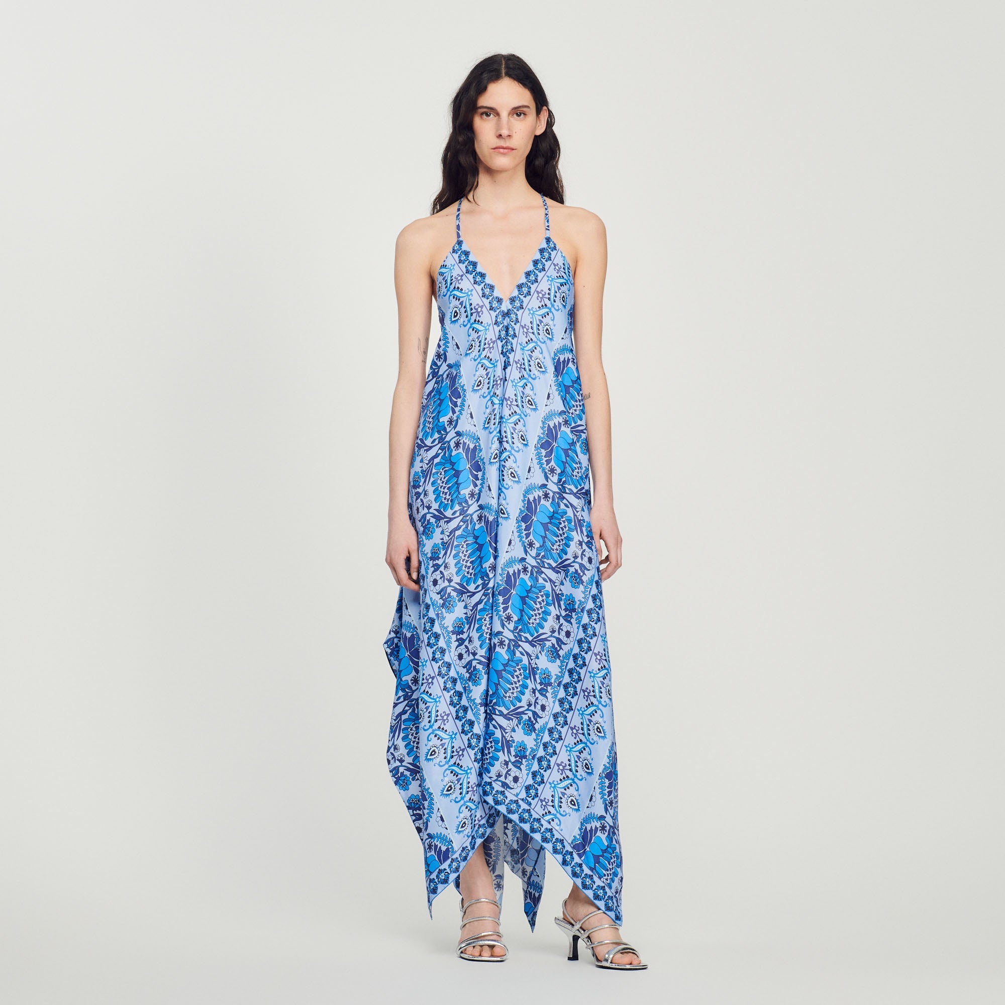 Asymmetric Long Dress