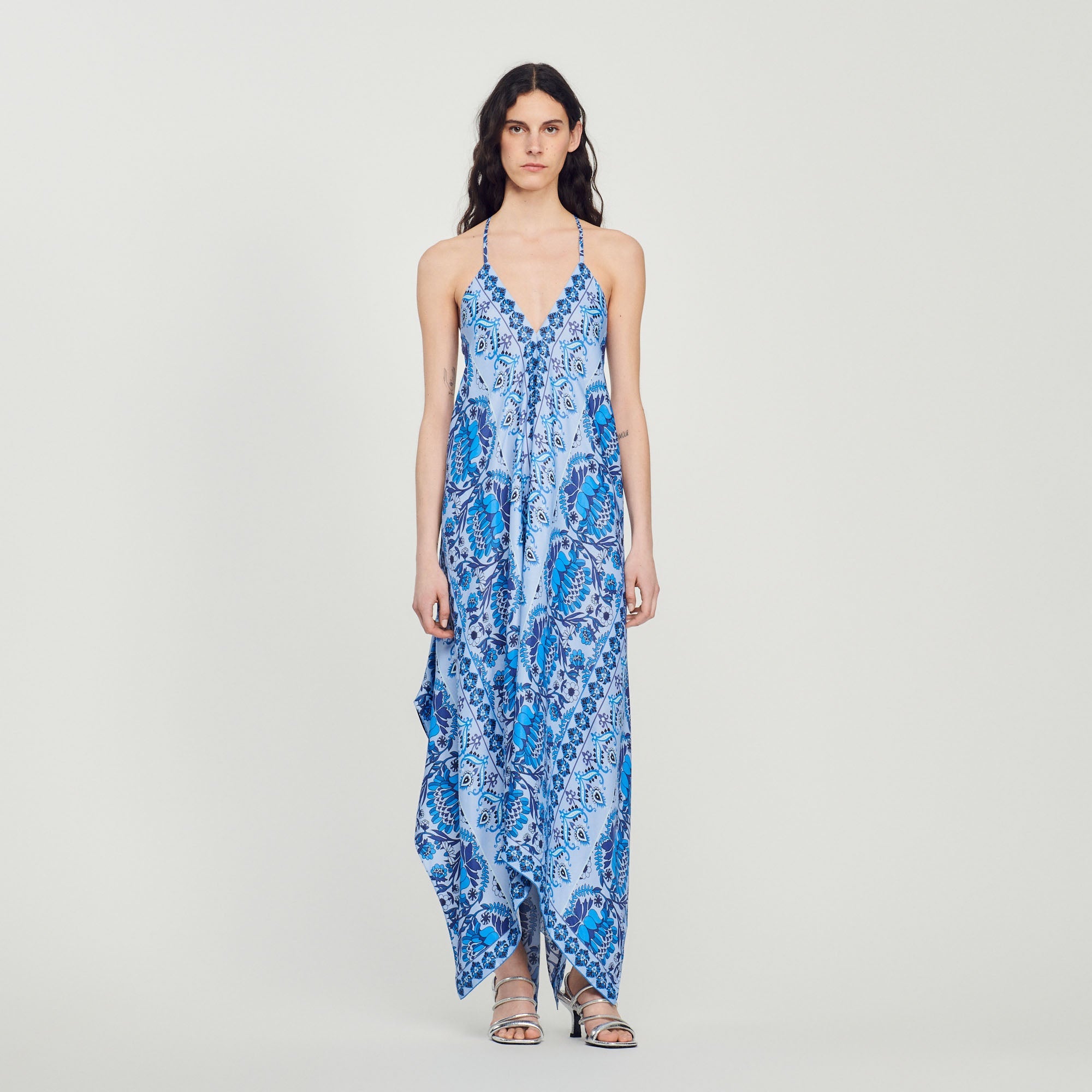 Asymmetric Long Dress