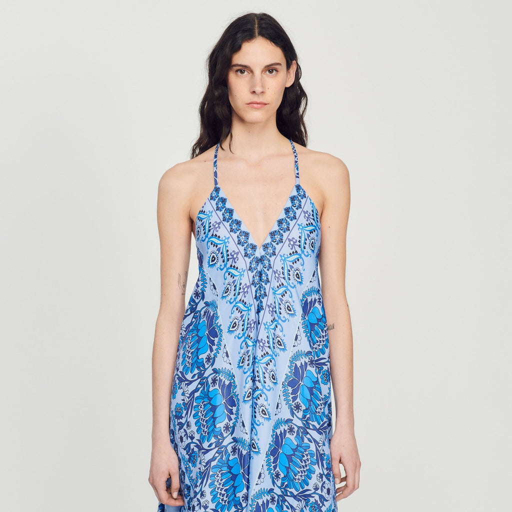 Asymmetric Long Dress