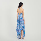 Asymmetric Long Dress