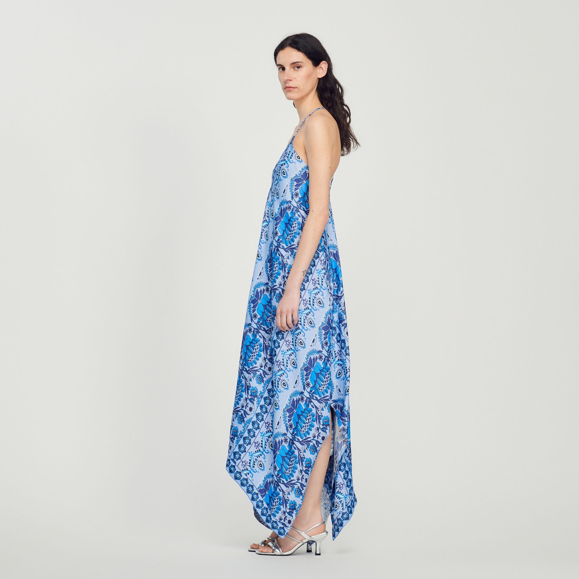 Asymmetric Long Dress