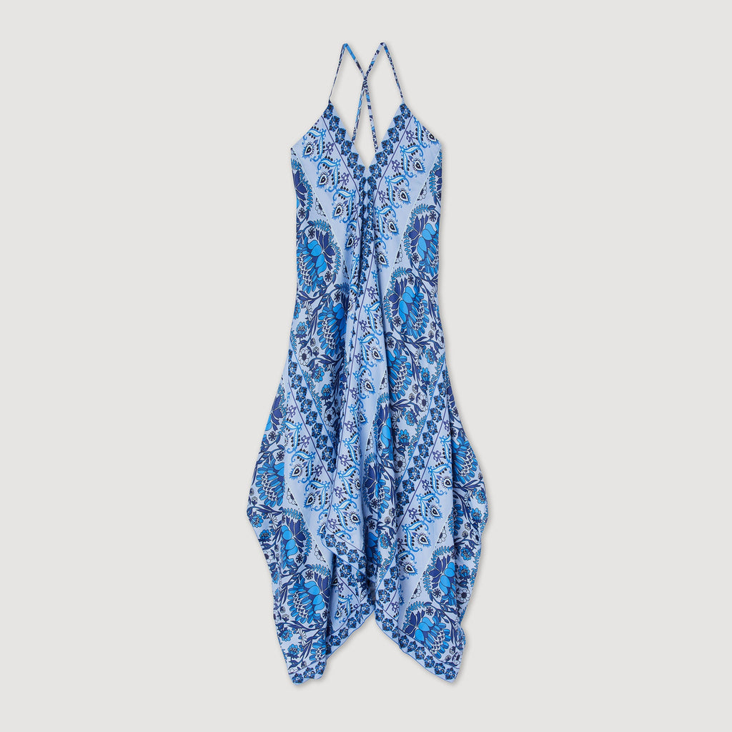 Asymmetric Long Dress