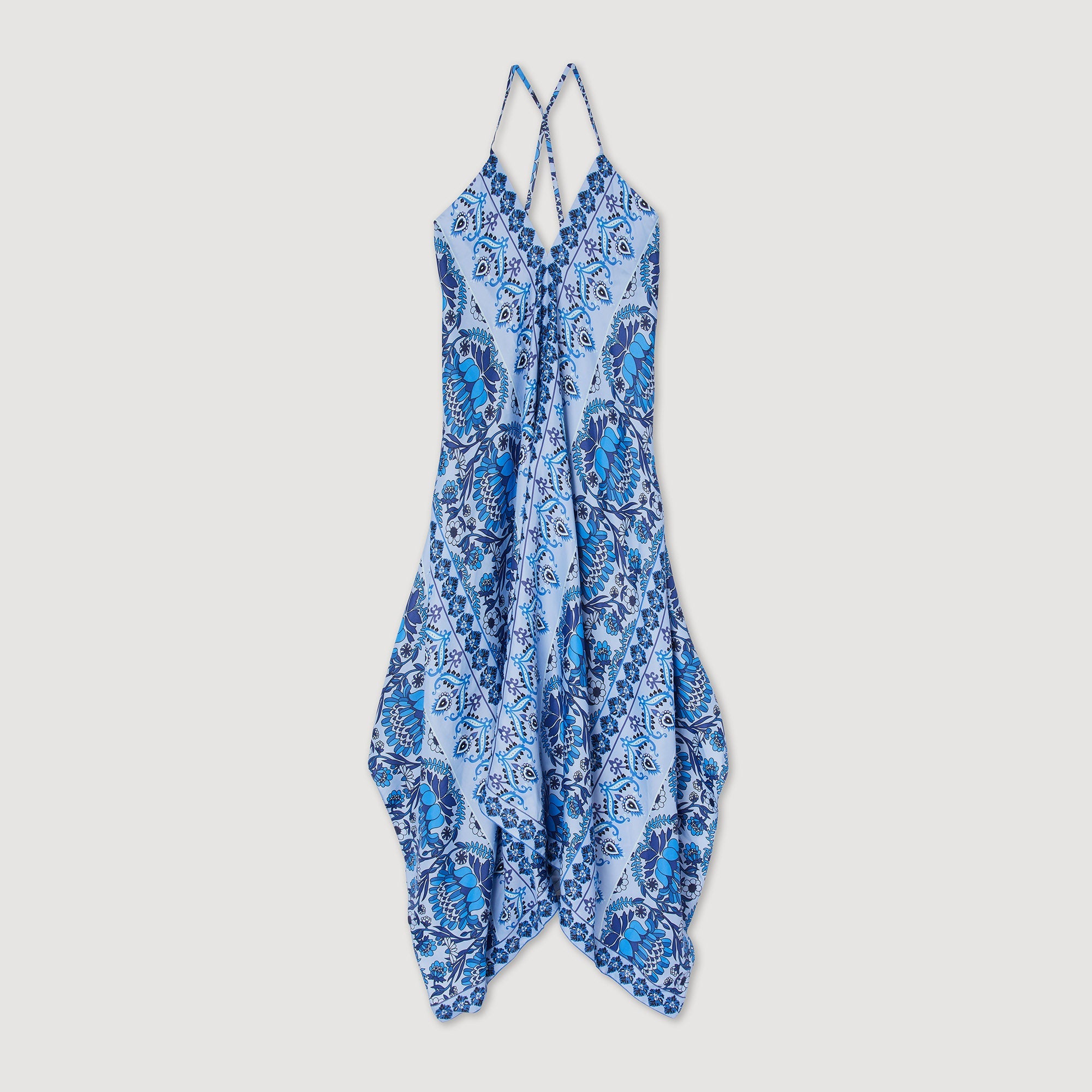 Asymmetric Long Dress