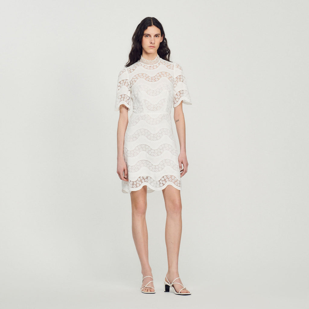 Short Guipure Dress