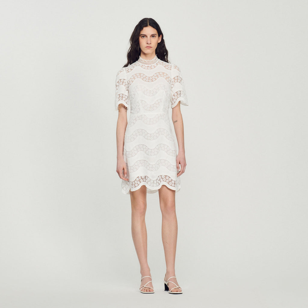 Short Guipure Dress