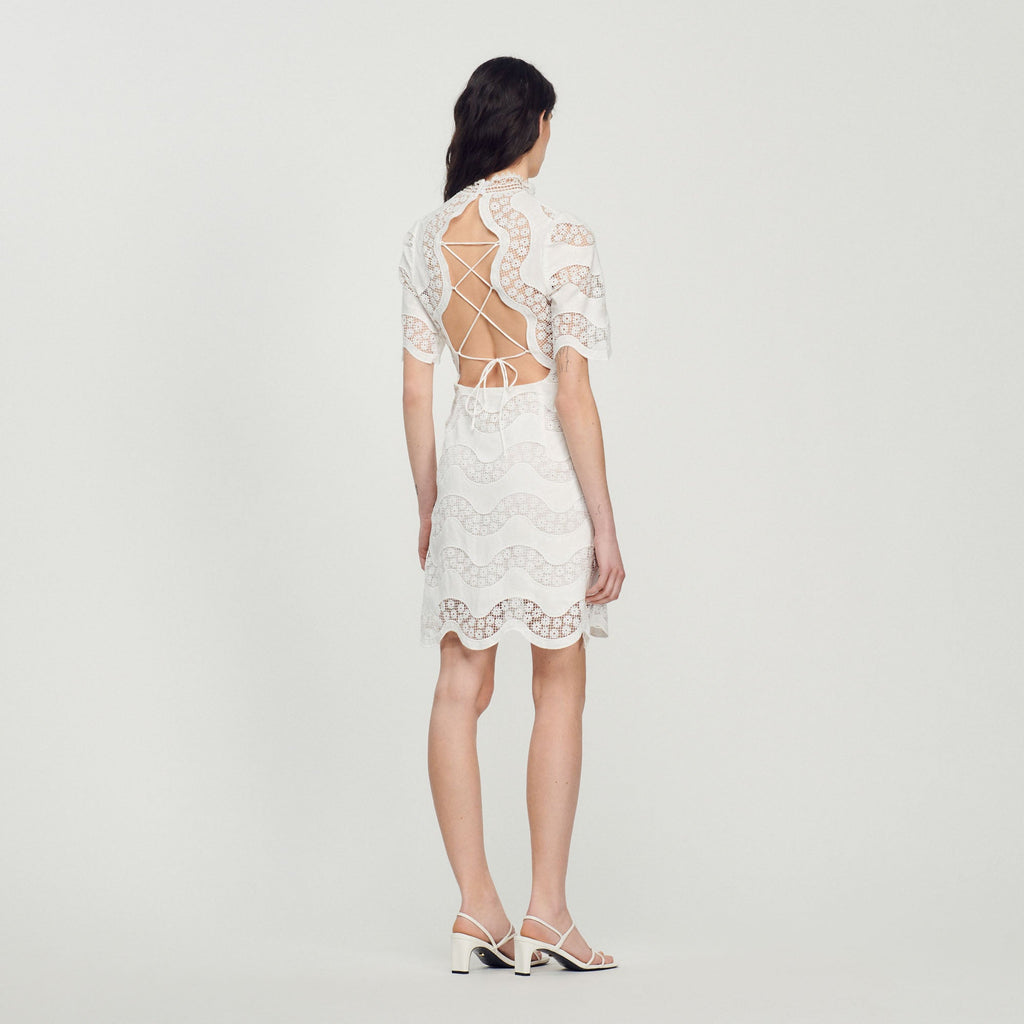 Short Guipure Dress